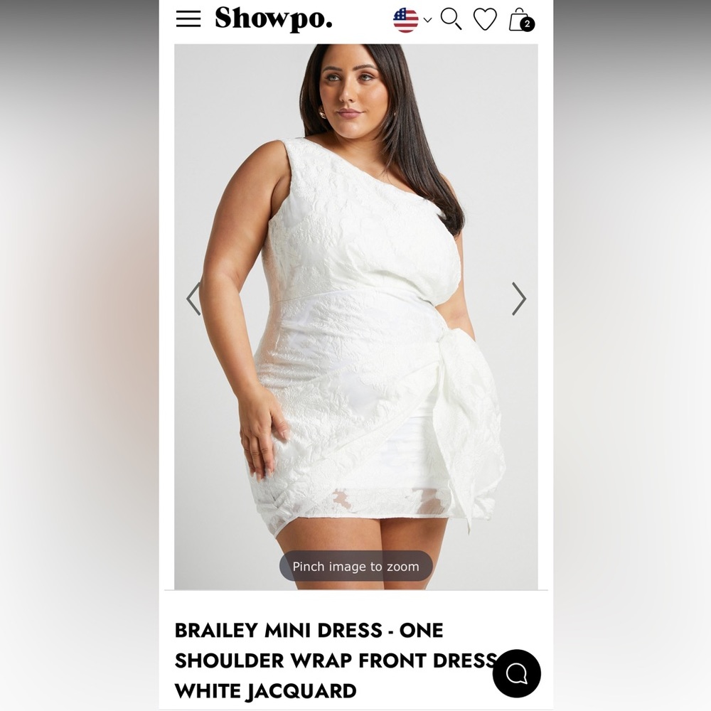 BRAND NEW White Dress